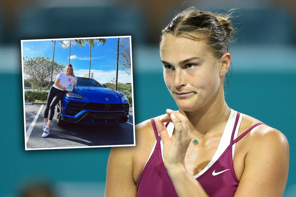 Aryna Sabalenka wydała majątek na samochody. Czym jeździ młoda tenisistka?/AFP/Tim Nwachukwu/Instagram @sabalenka_aryna