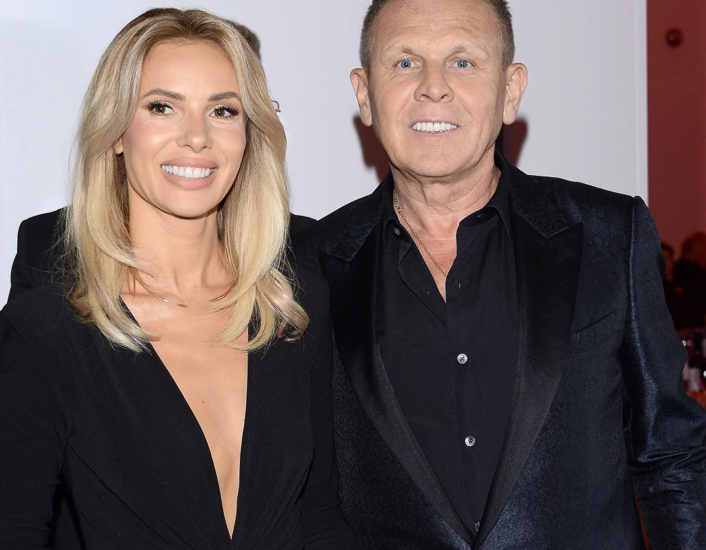 Iza Janachowska z mężem