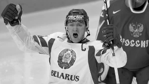 Konstantin Kołcow w czasie, gdy grał dla reprezentacji Białorusi