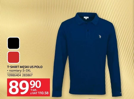 T-shirt męski US Polo