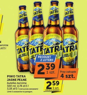 Tatra Piwo jasne pełne 500 ml niska cena
