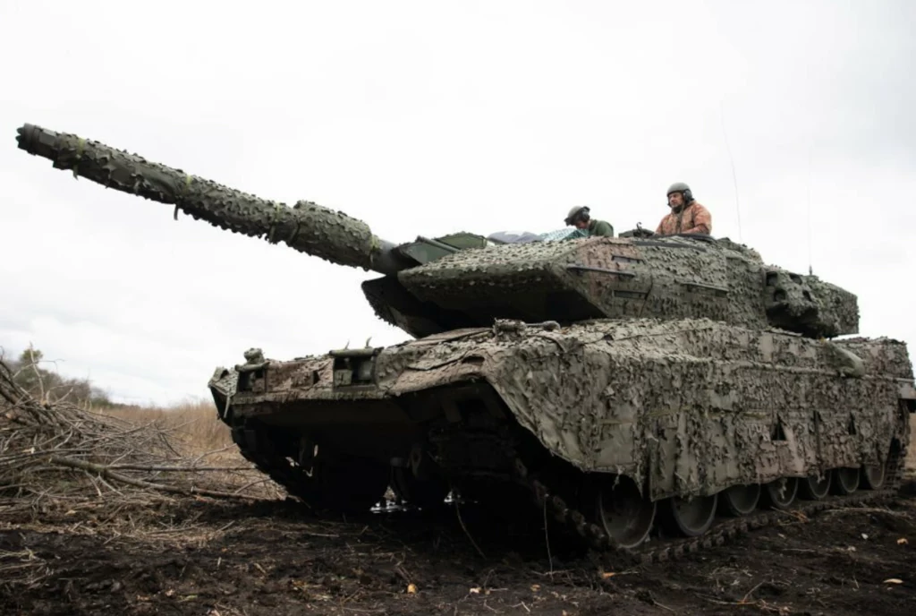 Stridsvagn 122 w rękach ukraińskich żołnierzy