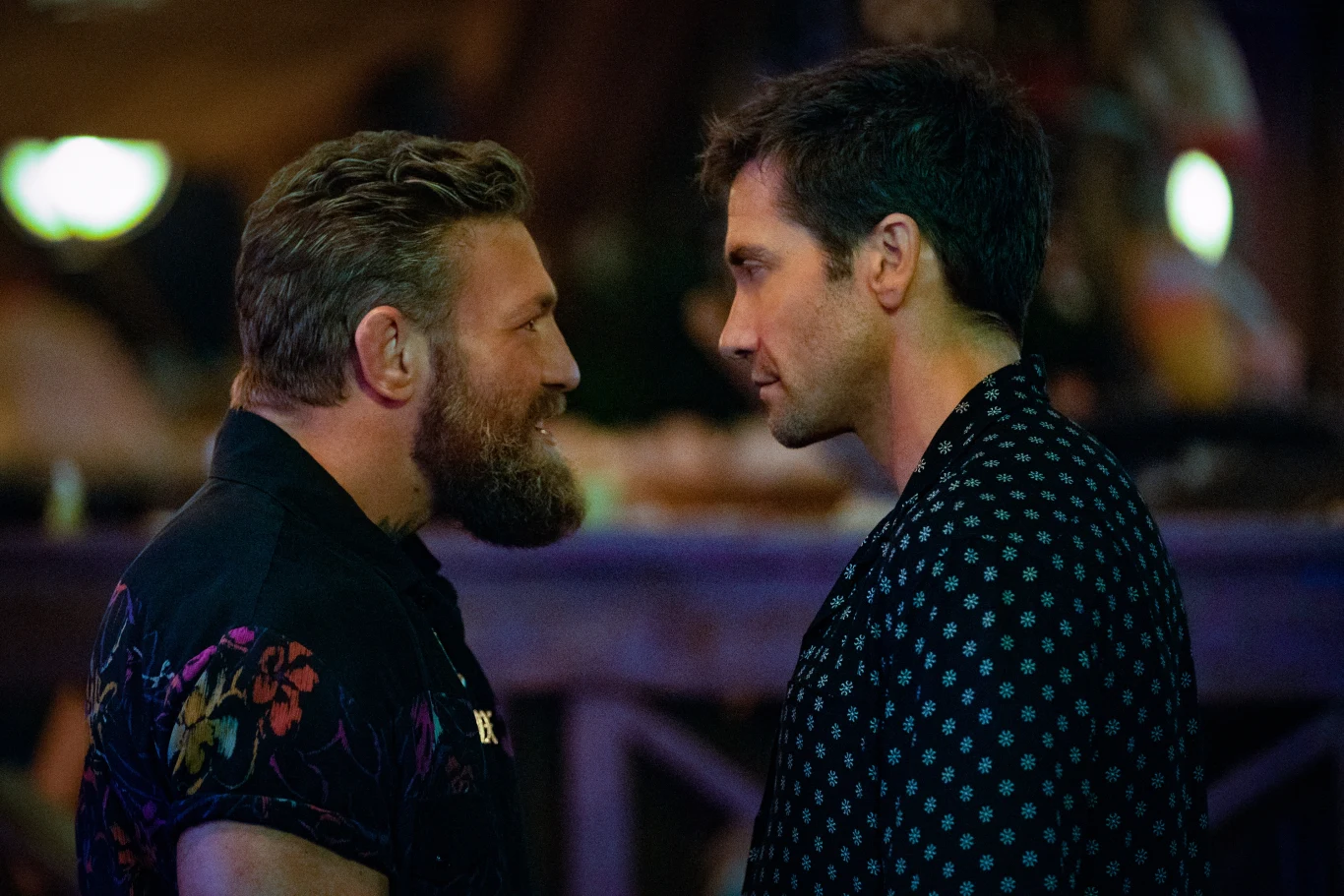 Conor McGregor i Jake Gyllenhaal w filmie "Road House" Conor McGregor i Jake Gyllenhaal w filmie "Road House"