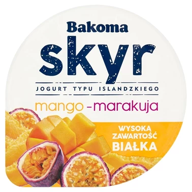 Bakoma Skyr Jogurt typu islandzkiego mango-marakuja 150 g - 1