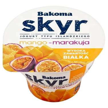 Bakoma Skyr Jogurt typu islandzkiego mango-marakuja 150 g - 0