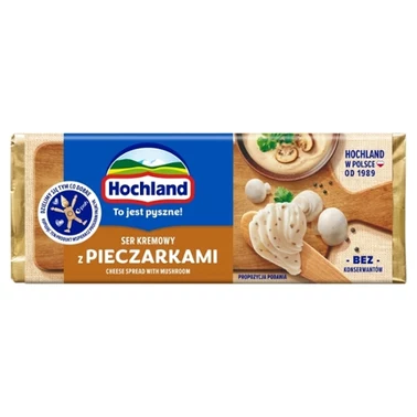 Hochland Ser kremowy z pieczarkami 90 g - 0