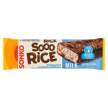 Sonko Sooo Rice Milk Baton ryżowy w mlecznej czekoladzie 16 g - 0