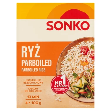 Sonko Ryż parboiled 400 g (4 x 100 g) - 0
