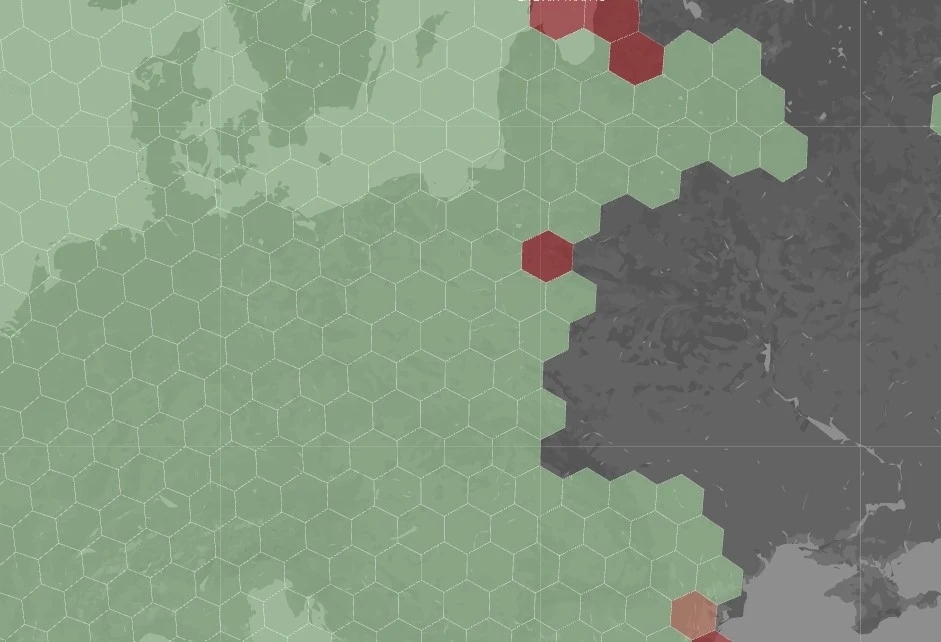 Sygnał GPS nad Polską - mapa. Sygnał GPS nad Polską - mapa.