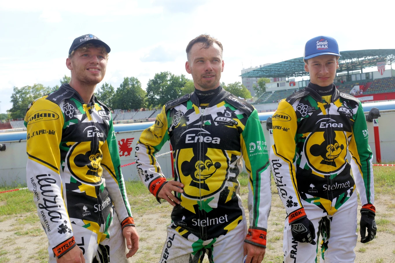 Michał Curzytek, Krzysztof Buczkowski i Maksym Borowiak.