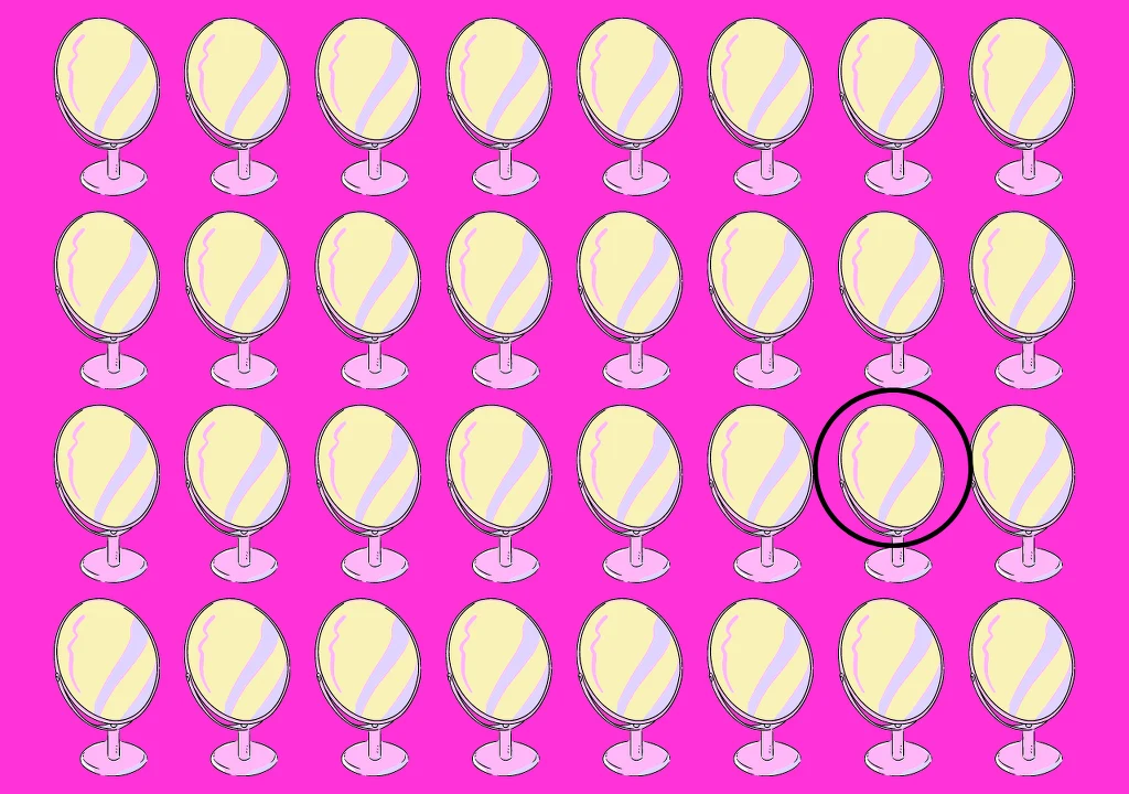 Test na spostrzegawczość. Lusterko. Rozwiązanie zagadki Test na spostrzegawczość. Lusterko. Rozwiązanie zagadki