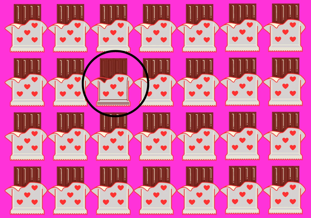 Test na spostrzegawczość. Czekolada. Rozwiązanie zagadki Test na spostrzegawczość. Czekolada. Rozwiązanie zagadki