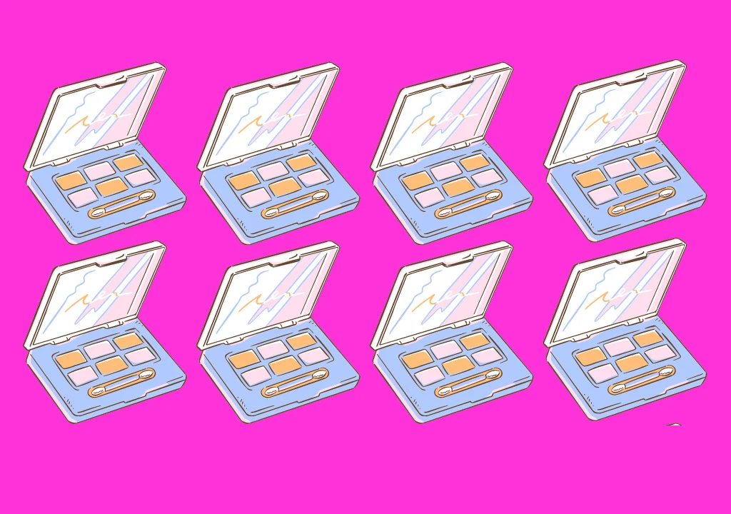 Test na spostrzegawczość. Paletka