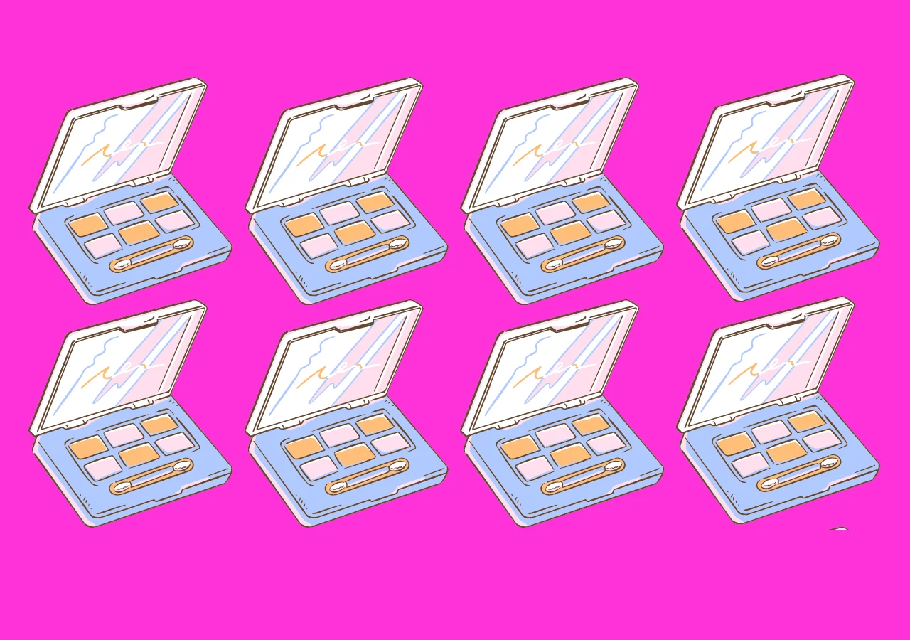 Test na spostrzegawczość. Paletka Test na spostrzegawczość. Paletka