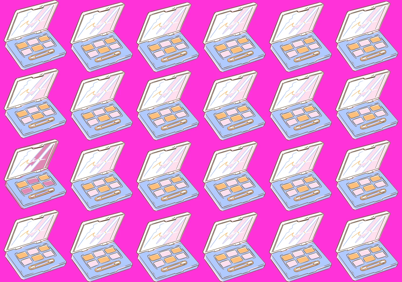 Test na spostrzegawczość. Paletka Test na spostrzegawczość. Paletka