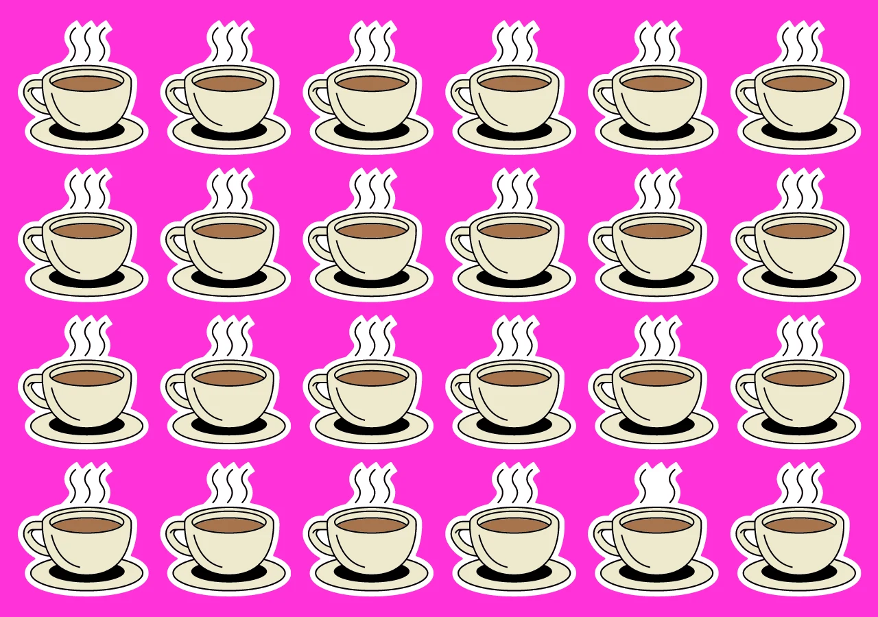 Test na spostrzegawczość. Kawa Test na spostrzegawczość. Kawa