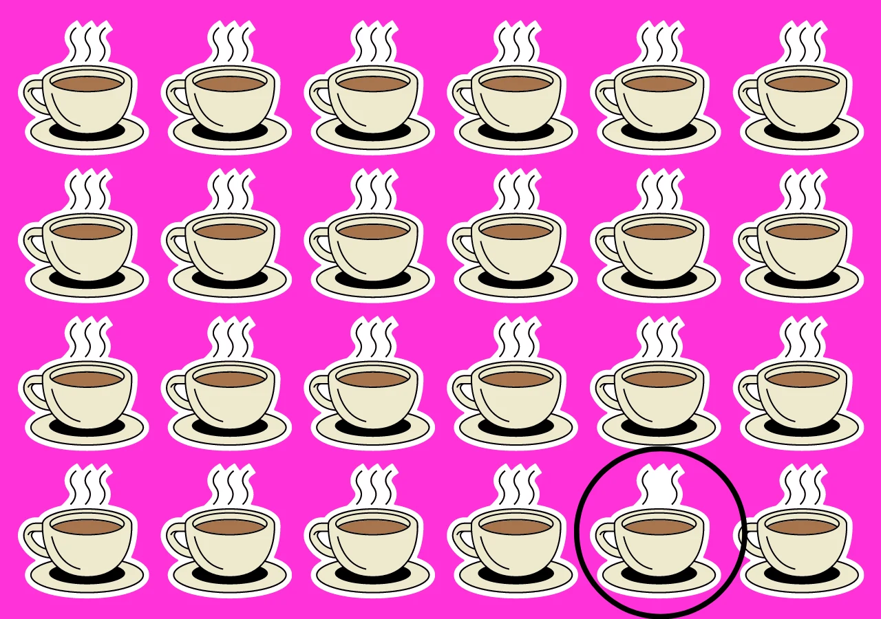 Test na spostrzegawczość. Kawa. Rozwiązanie zagadki Test na spostrzegawczość. Kawa. Rozwiązanie zagadki