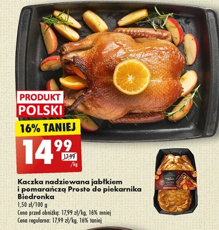 Kaczka faszerowana Prosto do Piekarnika