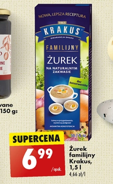Krakus Żurek familijny 1,5 l