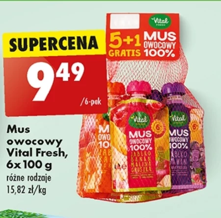 Mus owocowy Vital