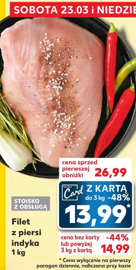 Filet z piersi indyka Kaufland