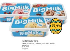 Big Milk Śmietankowe Lody 900 ml niska cena