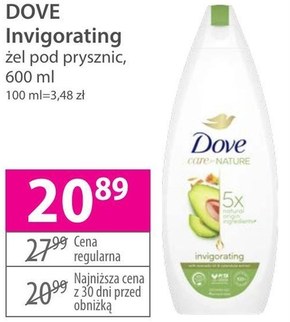 Dove Care by Nature Invigorating Żel pod prysznic 600 ml niska cena