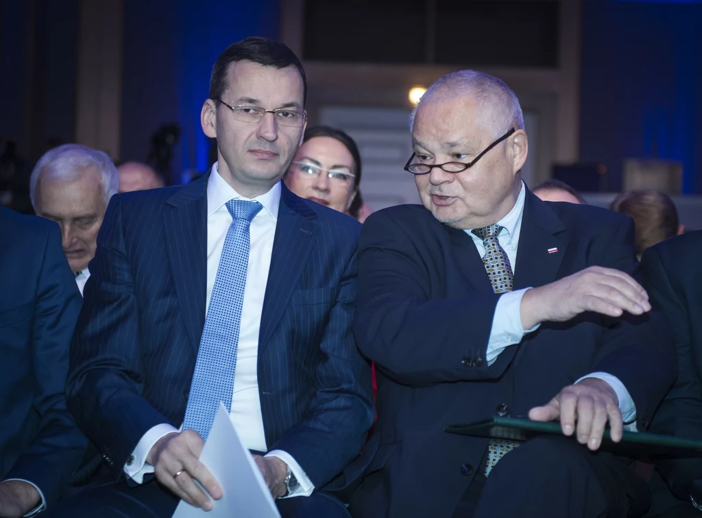 Były premier Mateusz Morawiecki wstawił się za prezesem NBP Adamem Glapińskim