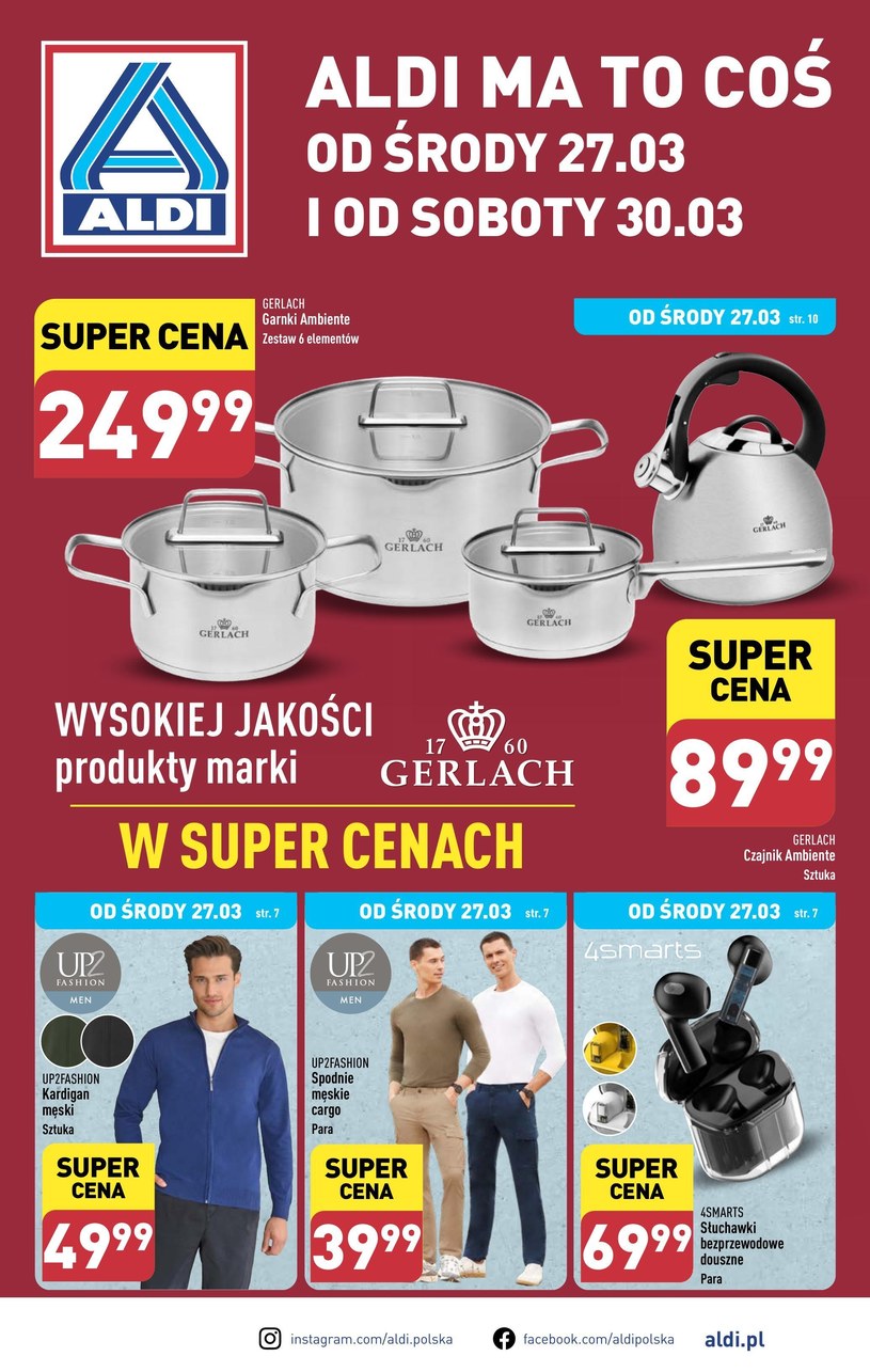 Gazetka promocyjna Aldi - ważna od 27. 03. 2024 do 30. 03. 2024