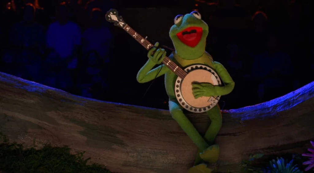 Kermit Żaba był wielką gwiazdą Muppet Show