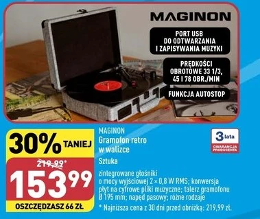 Gramofon retro w walizce na promocji w Aldi! Gramofon retro w walizce na promocji w Aldi!