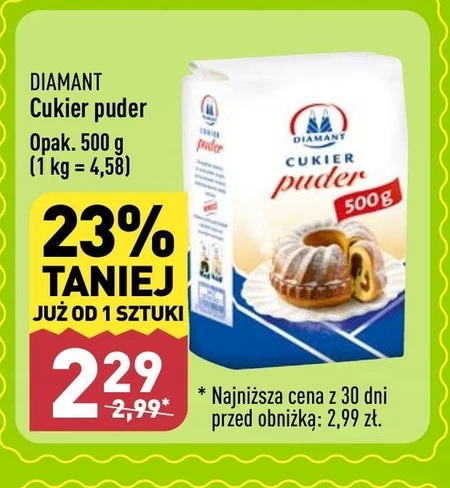 Diamant Cukier puder 500 g