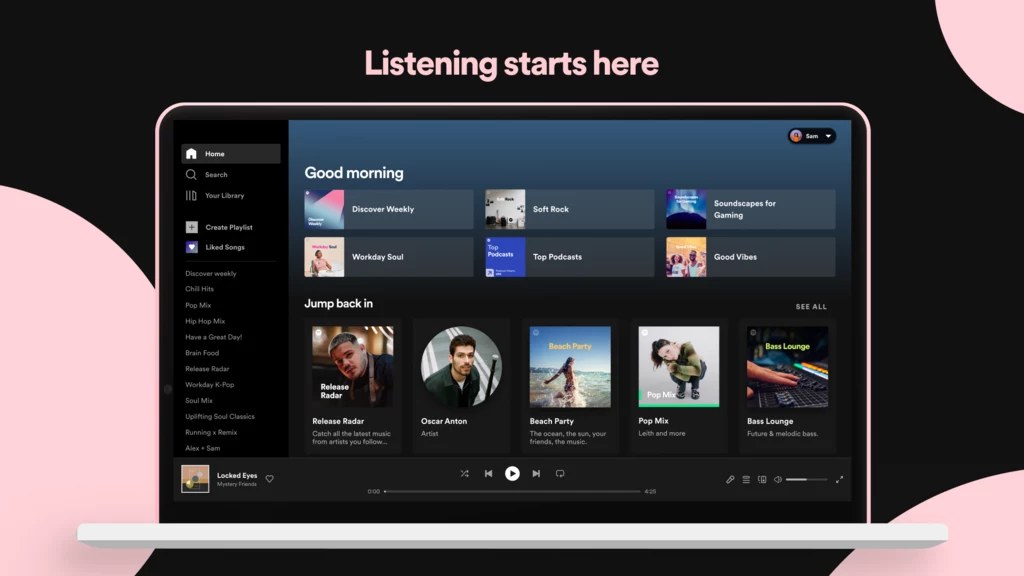 Spotify na desktopy w końcu otrzymuje miniodtwarzacz.