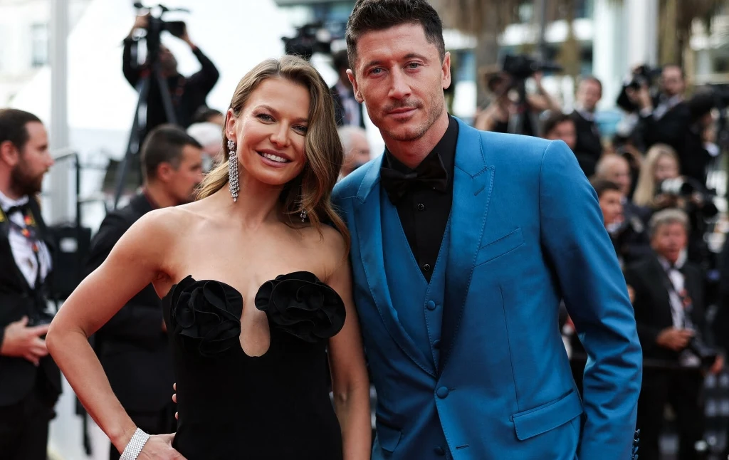 Robert Lewandowski i Anna Lewandowska. 