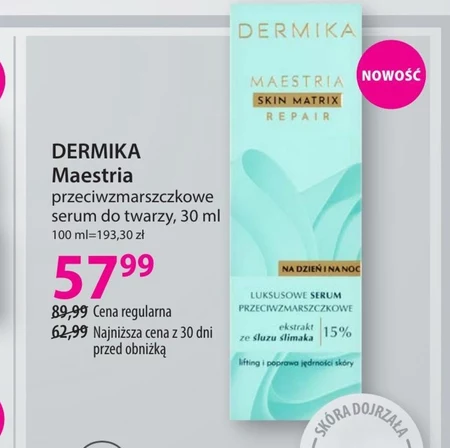 Serum przeciwzmarszczkowe Dermika