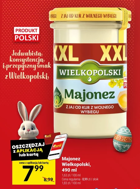 Wielkopolski XXL Majonez 490 ml