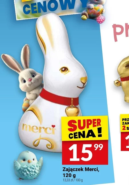Zajączek czekoladowy Merci