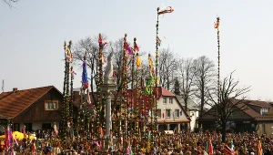 To tu odbywa się najsłynniejszy konkurs palm wielkanocnych. W niedzielę po raz 65