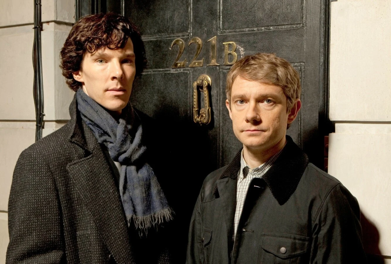 "Sherlock" Benedict Cumberbatch i Martin Freeman "Sherlock" Benedict Cumberbatch i Martin Freeman