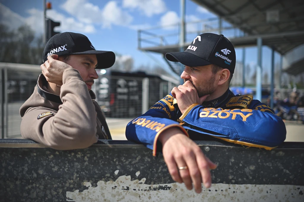 Dominik Kubera i Bartosz Zmarzlik. Dominik Kubera i Bartosz Zmarzlik.