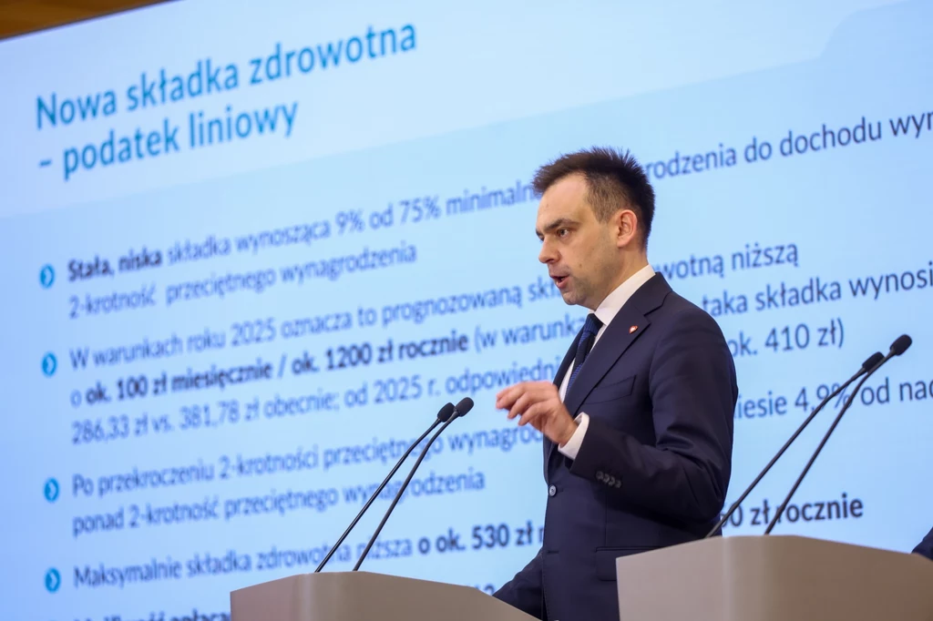 Minister finansów przedstawił propozycję zmian w składce zdrowotnej płaconej przez przedsiębiorców