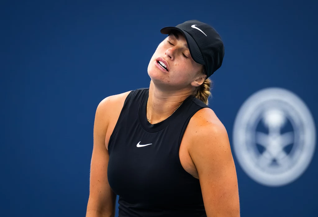 Aryna Sabalenka żegna się z turniejem WTA 1000 w Miami Aryna Sabalenka żegna się z turniejem WTA 1000 w Miami