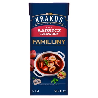 Krakus Zupa barszcz czerwony familijny 1,5 l - 0