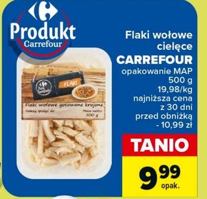 Flaki wołowe Carrefour niska cena
