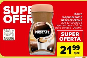 Nescafé Crema Kawa rozpuszczalna 200 g niska cena