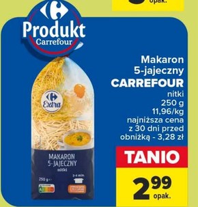 Makaron Carrefour niska cena