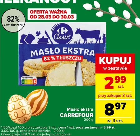 Masło Carrefour