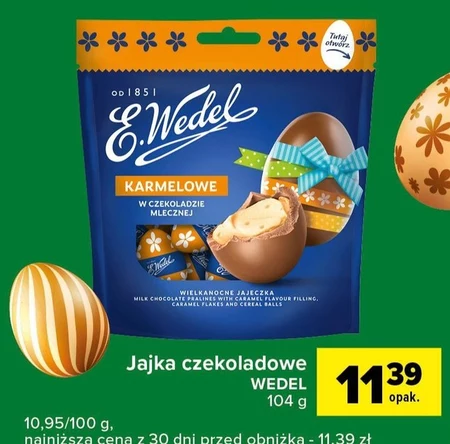 Шоколадні яйця E. Wedel