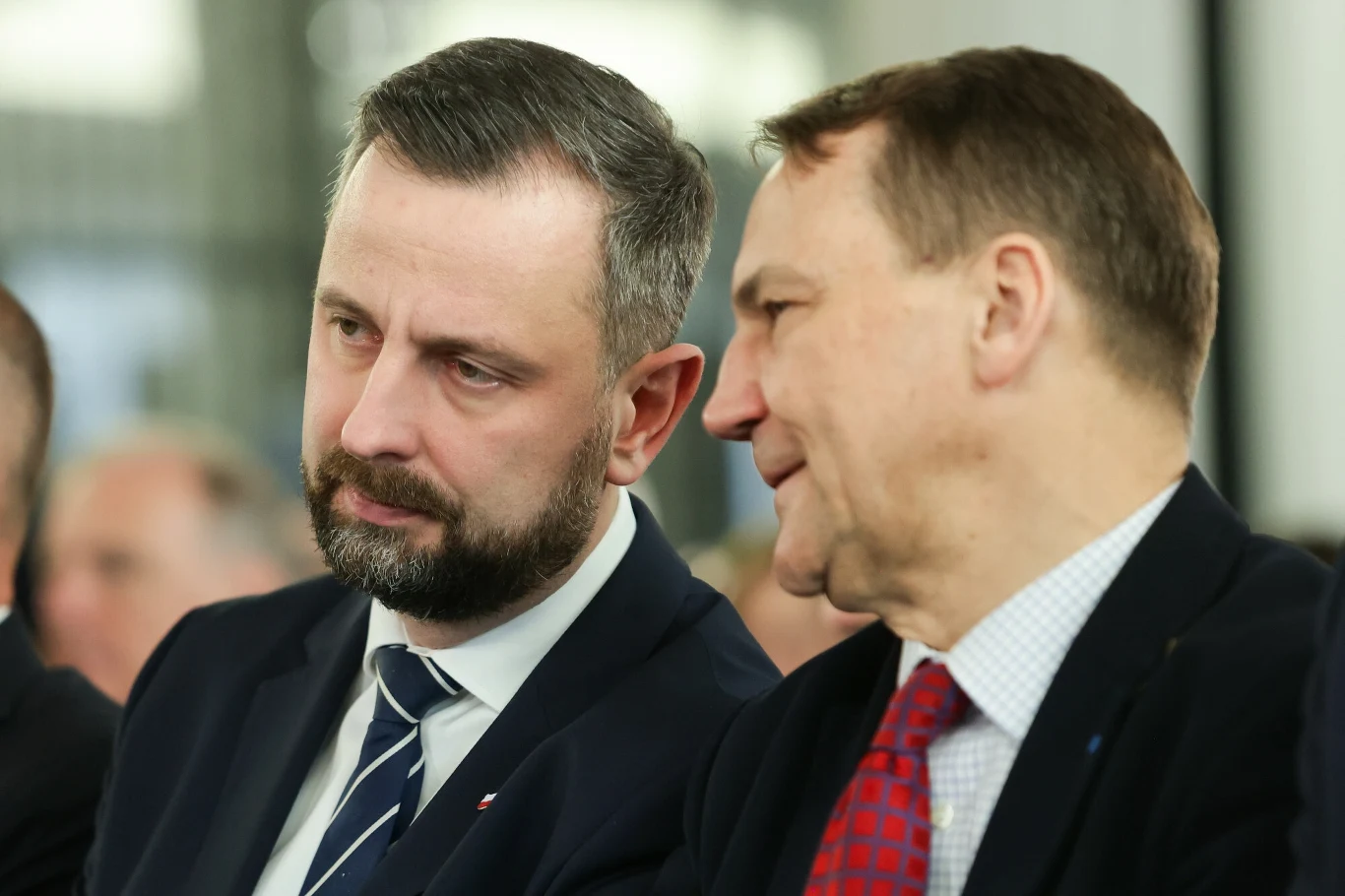 Minister obrony narodowej Władysław Kosiniak-Kamysz i minister spraw zagranicznych Radosław Sikorski Minister obrony narodowej Władysław Kosiniak-Kamysz i minister spraw zagranicznych Radosław Sikorski