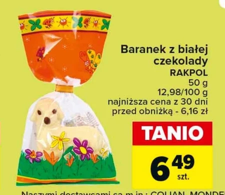 Baranek z czekolady Rakpol